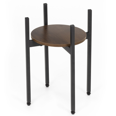 Stojak na kwiaty 42,5 cm kwietnik metalowy loft nowoczesny industrialny do salonu