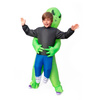 Strój dmuchany kosmita 120-155 cm, przebranie 3D dekoracja, kostium na Halloween Alien 