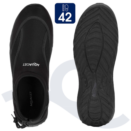 Buty do wody, plażowe szybkoschnące na kajak jeżowce, kamienie, rozm. 42 męskie czarne