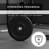 Obciążenie bitumiczne 5 kg 2 szt. talerz kompozytowy do sztangi 29 mm krążek do hantli
