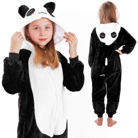 Piżama jednoczęściowa kigurumi dziecięcy kombinezon panda rozmiar 110-120 cm