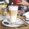 Filiżanki do kawy latte, deserów 280 ml komplet 6 szt. szklanek z uchem