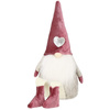 Skrzat świąteczny 40 cm, siedzący gnom, krasnal zwisające nóżki