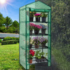 Regał foliowy, warzywniak ogrodowy UV-4 130g/m2 1,6x0,5x0,7 m zielony 
