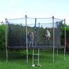 Osłona na sprężyny z siatką do trampoliny wewnętrzną 10FT 305 cm czarna