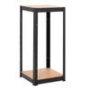 Regał magazynowy, metalowy 180x40x40 cm 4 półki, udźwig 400 kg do garażu, piwnicy 