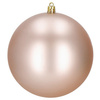 Bombki choinkowe 6 szt. ozdoby świąteczne zestaw 10cm rose gold