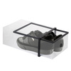 Organizer na buty z otwieraną szufladą 35x23x12 cm pudełko na buty przezroczyste