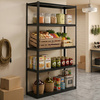 Regał magazynowy, metalowy 200x120x40 cm 5 półek, udźwig 750 kg do garażu, piwnicy