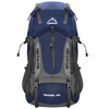Plecak trekkingowy 60 L turystyczny survival kemping, z gwizdkiem granatowy