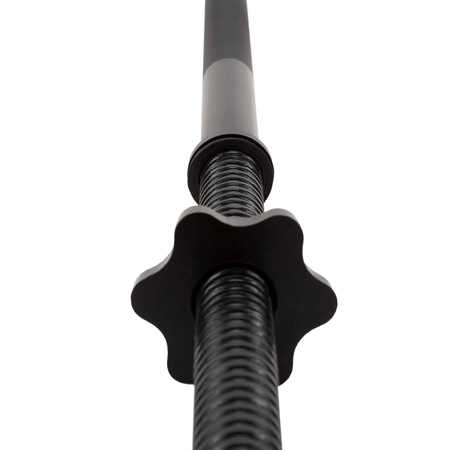 Gryf olimpijski prosty 180 cm z zaciskami 25 mm sztanga stal