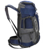 Plecak trekkingowy 60 L turystyczny survival kemping, z gwizdkiem granatowy