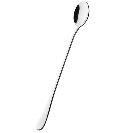 Łyżeczki do kawy, deserów, długie 19,7 cm komplet 6 szt. stal nierdzewna, srebrny