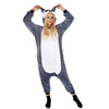 Piżama jednoczęściowa kigurumi damska kombinezon lemur rozmiar S