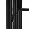 Kwietnik metalowy, pionowy z 6 półkami loftowy stojak na rośliny 106 cm czarny