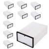 Organizer na buty z otwieraną klapą 30,5x21x12,5 cm zestaw 10 szt.