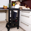 Kitchen helper, pomocnik kuchenny, podest dla dzieci 90 cm czarny