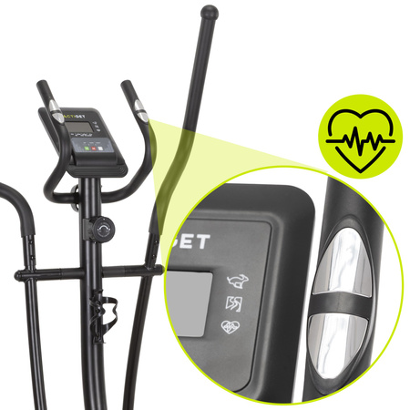 Trenażer eliptyczny do ćwiczeń domowych orbitrek cardio, fitness orbitrek magnetyczny