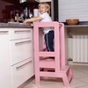 Kitchen helper, pomocnik kuchenny, podest dla dzieci 90 cm różowy