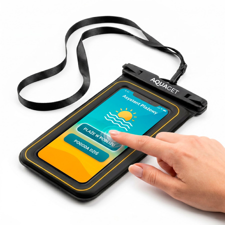 Etui na telefon wodoodporne do snorkelingu, pokrowiec na smartfon do pływania i na plażę