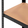 Regał magazynowy, metalowy 170x80x40 cm 4 półki, udźwig 700 kg do garażu, piwnicy
