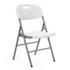 Krzesło składane 4 szt. wielofunkcyjne: cateringowe, bankietowe, turystyczne ogrodowe białe