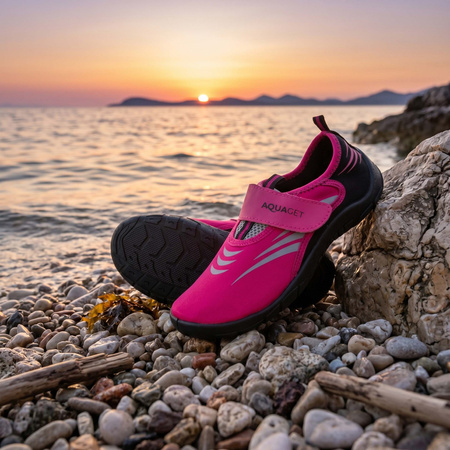 Buty do wody, plażowe szybkoschnące na kajak jeżowce, kamienie rozm. 39 damskie różowe