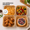 Wkłady do Airfryer 100 szt. 20 x 20 cm papierowe tacki do frytkownicy beztłuszczowej