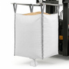 Worek Big bag na gruz z lejem 1000 kg wytrzymały 160x90x90 cm kontener z uchwytami biały