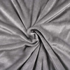 Narzuta na łóżko, koc 200x220 cm dwustronny pled na kanapę szary