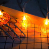 Dekoracja na Halloween łańcuch świetlny dynie girlanda 20 LED 2 funkcje świecenia
