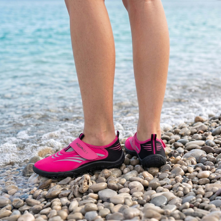 Buty do wody, plażowe szybkoschnące na kajak jeżowce, kamienie rozm. 40 damskie różowe