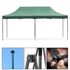 Pawilon handlowy 3x6 m namiot handlowy ekspresowy na imprezy, targ, catering, zielony
