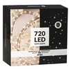 Wąż świetlny 30m biały zimny 720 Led z programatorem IP44