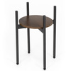 Stojak na kwiaty 42,5 cm kwietnik metalowy loft nowoczesny industrialny do salonu