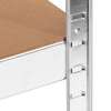 Regał metalowy magazynowy 5 półek 180x90x30cm 875kg do piwnicy, garażu