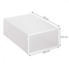 Organizer na buty z otwieraną klapą 33x23,5x13,5 cm