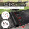 Siatka przeciw kretom nornicom 1 m x 25 m + kołki 50 szt. ochrona przeciw gryzoniom 30g/m2