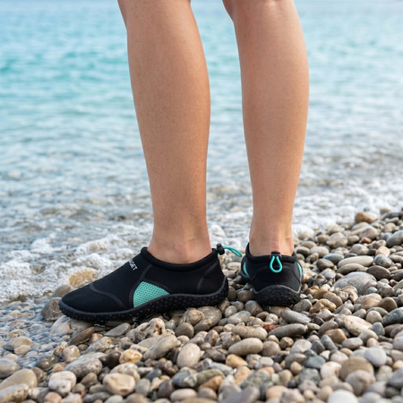 Buty do wody, plażowe szybkoschnące na kajak jeżowce, kamienie rozm. 37 damskie czarne