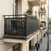 Osłona balkonowa, zacieniająca 95% 100x300 cm mata na balkon, maskująca, antracytowa