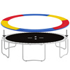 Siatka do trampoliny zewnętrzna z osłoną na sprężyny 244 cm 8FT multikolor