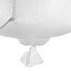 Worek Big bag na gruz z lejem 1000 kg wytrzymały 160x90x90 cm kontener z uchwytami biały