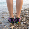 Buty do wody, pływania damskie 38 obuwie plażowe, szybkoschnące, fioletowo-czarne