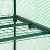 Regał foliowy, warzywniak ogrodowy UV-4 130g/m2 1,6x0,5x0,7 m zielony 