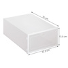 Organizer na buty z otwieraną klapą 31x21,5x12,5 cm zestaw 10 szt.