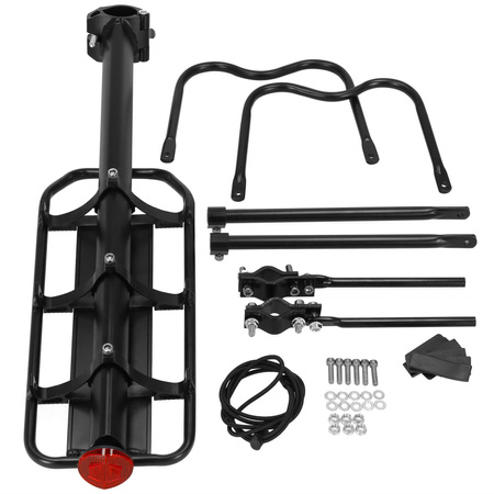Bagażnik do roweru uniwersalny aluminiowy 10 kg 