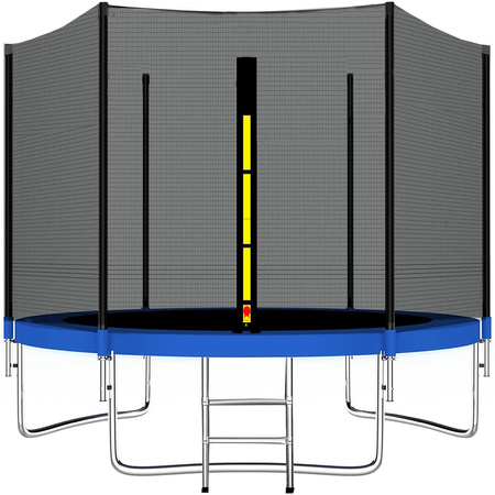 Osłona na sprężyny z siatką zewnętrzną do trampoliny 10FT 305 cm czarna