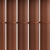 Osłona PVC maskująca 500x140 cm na balkon, taras, ogrodzenie zestaw profile, brązowe