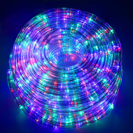 Wąż świetlny 21,5 m multikolor 480 Led z programatorem IP44 dekoracja świąteczna