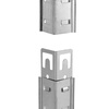 Regały metalowe magazynowe 2 szt. 180x90x40cm 875kg 5 półek do garażu, piwnicy